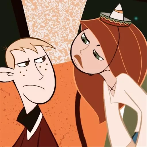 Стикер из набора Kim Possible || @staybeautiful13 для Телеграм: Статические 💢