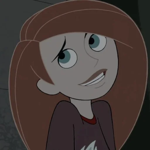 Стикер из набора Kim Possible || @staybeautiful13 для Телеграм: Статические 😁