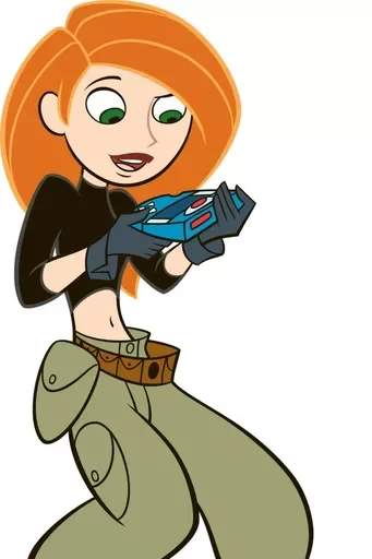 Стикер из набора Kim Possible || @staybeautiful13 для Телеграм: Статические 📲