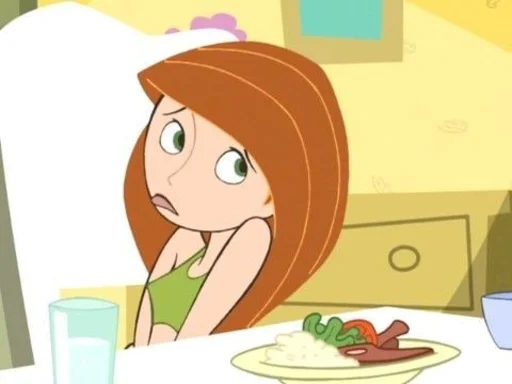 Стикер из набора Kim Possible || @staybeautiful13 для Телеграм: Статические 🥺