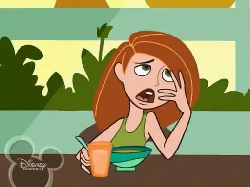 Стикер из набора Kim Possible || @staybeautiful13 для Телеграм: Статические 💢