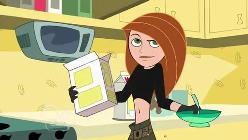 Стикер из набора Kim Possible || @staybeautiful13 для Телеграм: Статические 🥣