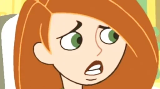Стикер из набора Kim Possible || @staybeautiful13 для Телеграм: Статические 😲