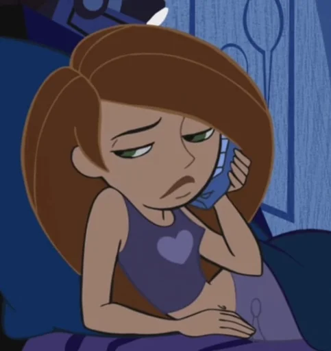 Стикер из набора Kim Possible || @staybeautiful13 для Телеграм: Статические 📞