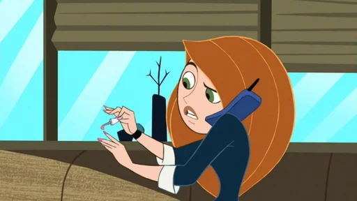 Стикер из набора Kim Possible || @staybeautiful13 для Телеграм: Статические 📞