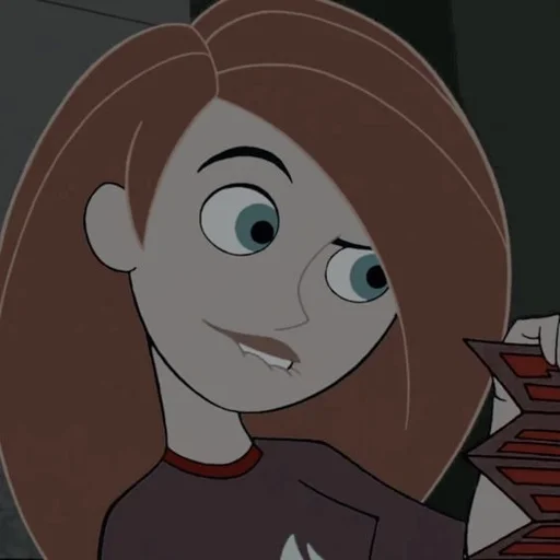 Стикер из набора Kim Possible || @staybeautiful13 для Телеграм: Статические 🎴