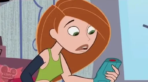 Стикер из набора Kim Possible || @staybeautiful13 для Телеграм: Статические 📱
