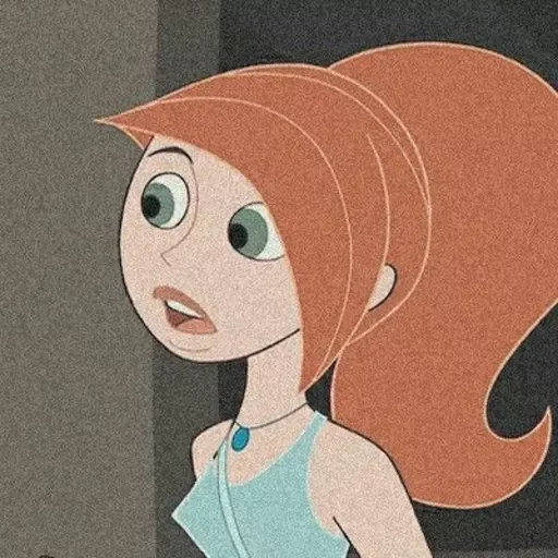 Стикер из набора Kim Possible || @staybeautiful13 для Телеграм: Статические 🧡