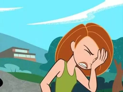 Стикер из набора Kim Possible || @staybeautiful13 для Телеграм: Статические 🤦‍♀️