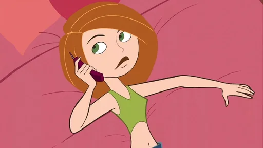 Стикер из набора Kim Possible || @staybeautiful13 для Телеграм: Статические 📞