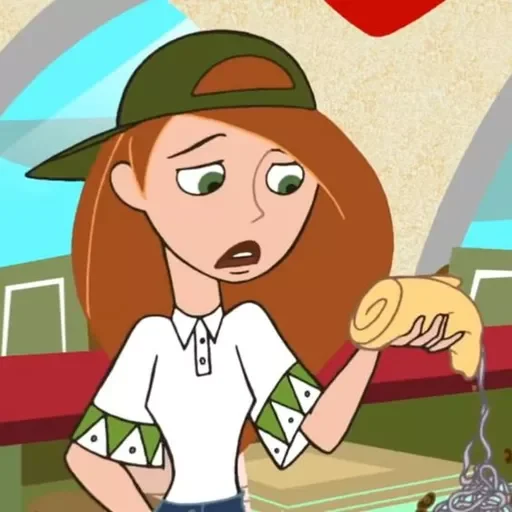 Стикер из набора Kim Possible || @staybeautiful13 для Телеграм: Статические 🌯