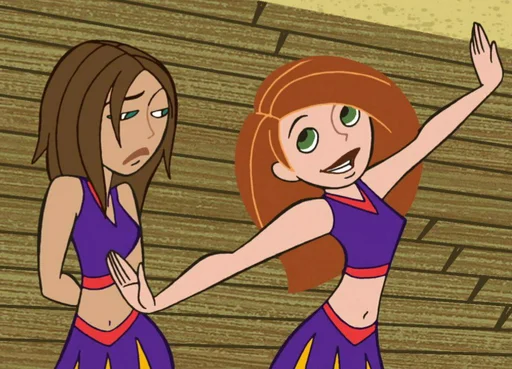 Стикер из набора Kim Possible || @staybeautiful13 для Телеграм: Статические 💃