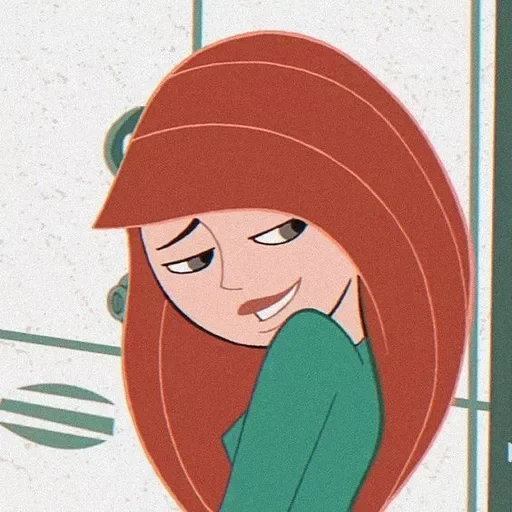 Стикер из набора Kim Possible || @staybeautiful13 для Телеграм: Статические 😊