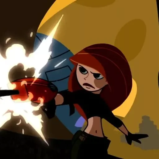 Стикер из набора Kim Possible || @staybeautiful13 для Телеграм: Статические 🔫