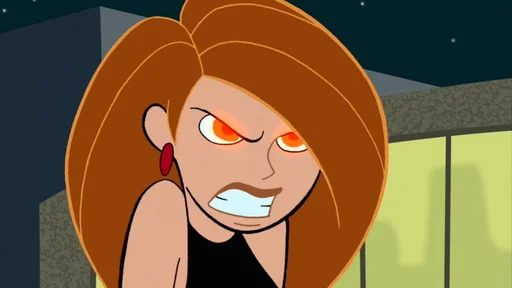 Стикер из набора Kim Possible || @staybeautiful13 для Телеграм: Статические 💢