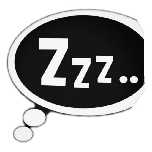 Стикер из набора Спокойной ночи для Телеграм: Статические 😴