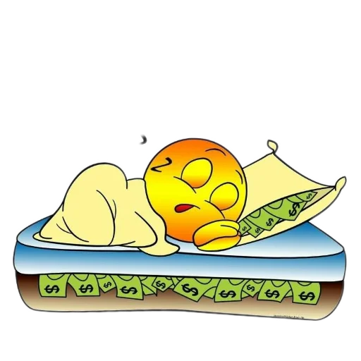 Стикер из набора Спокойной ночи для Телеграм: Статические 😴