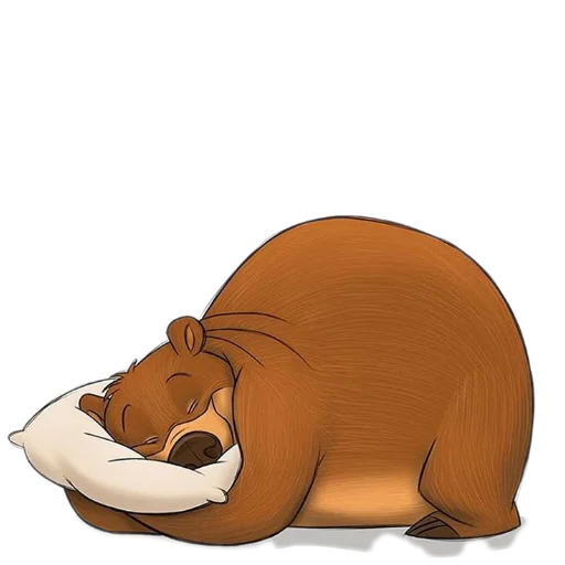 Стикер из набора Спокойной ночи для Телеграм: Статические 😴