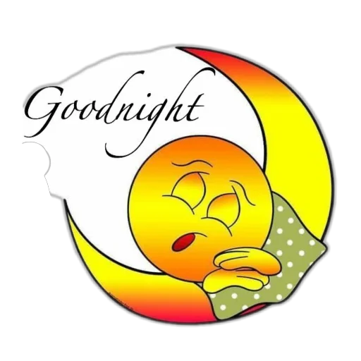 Стикер из набора Спокойной ночи для Телеграм: Статические 😴