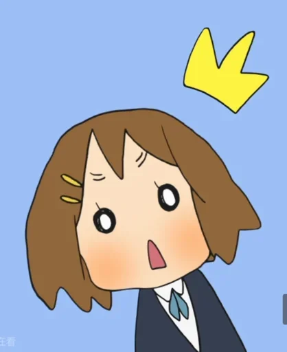 Стикер из набора K-ON! для Телеграм: Видео, Статические ⭐