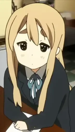 Стикер из набора K-ON! для Телеграм: Видео, Статические 😶