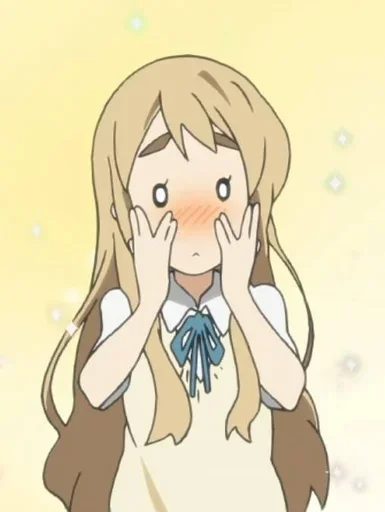 Стикер из набора K-ON! для Телеграм: Видео, Статические ⭐