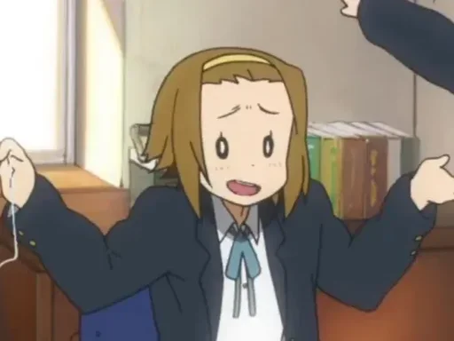 Стикер из набора K-ON! для Телеграм: Видео, Статические ⭐