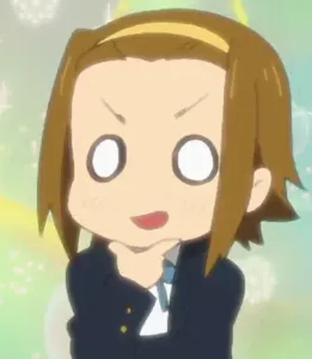 Стикер из набора K-ON! для Телеграм: Видео, Статические ⭐
