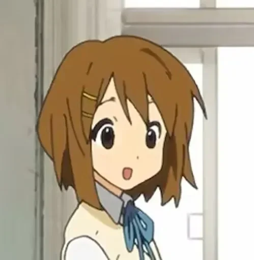 Стикер из набора K-ON! для Телеграм: Видео, Статические 😀