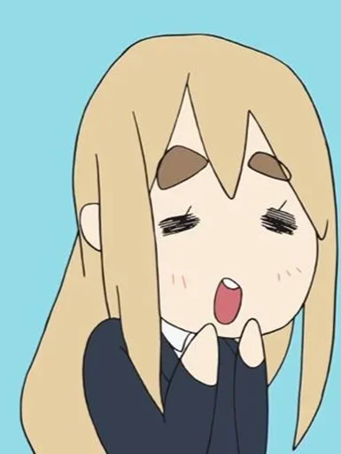 Стикер из набора K-ON! для Телеграм: Видео, Статические ⭐