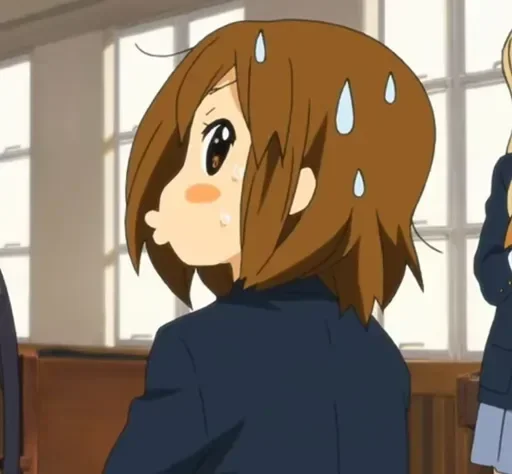 Стикер из набора K-ON! для Телеграм: Видео, Статические 😗