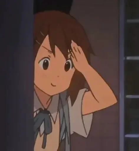 Стикер из набора K-ON! для Телеграм: Видео, Статические ⭐