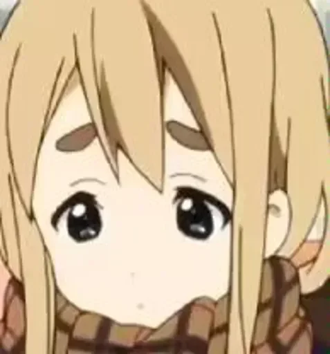 Стикер из набора K-ON! для Телеграм: Видео, Статические 😔