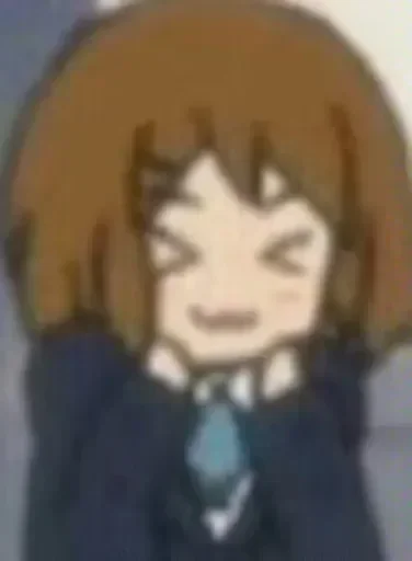 Стикер из набора K-ON! для Телеграм: Видео, Статические 😆