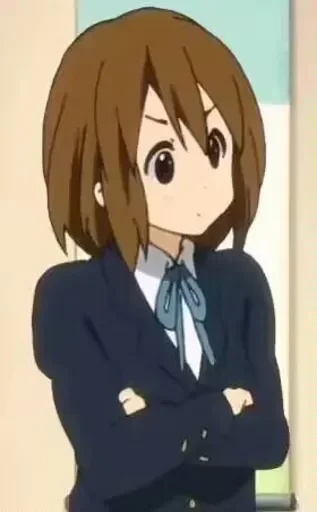 Стикер из набора K-ON! для Телеграм: Видео, Статические 🤨