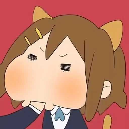 Стикер из набора K-ON! для Телеграм: Видео, Статические 😺