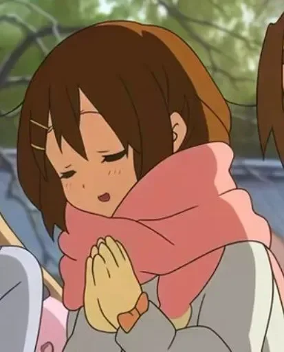 Стикер из набора K-ON! для Телеграм: Видео, Статические 👏