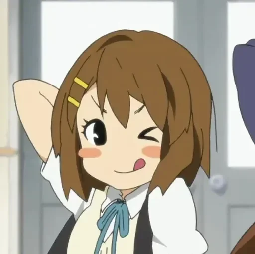 Стикер из набора K-ON! для Телеграм: Видео, Статические 😉