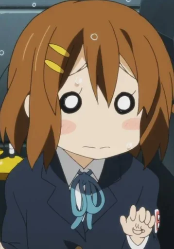 Стикер из набора K-ON! для Телеграм: Видео, Статические ⭐