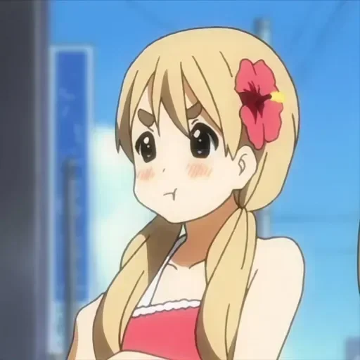 Стикер из набора K-ON! для Телеграм: Видео, Статические 😠