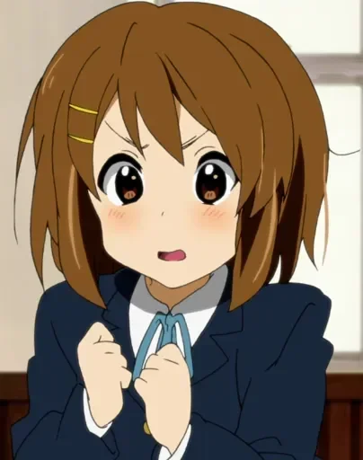 Стикер из набора K-ON! для Телеграм: Видео, Статические 🫣