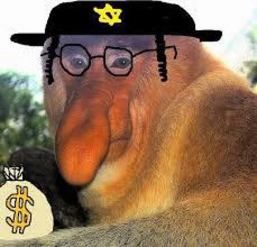 Стикер из набора IRAN-Nazi1 для Телеграм: Статические 🐒