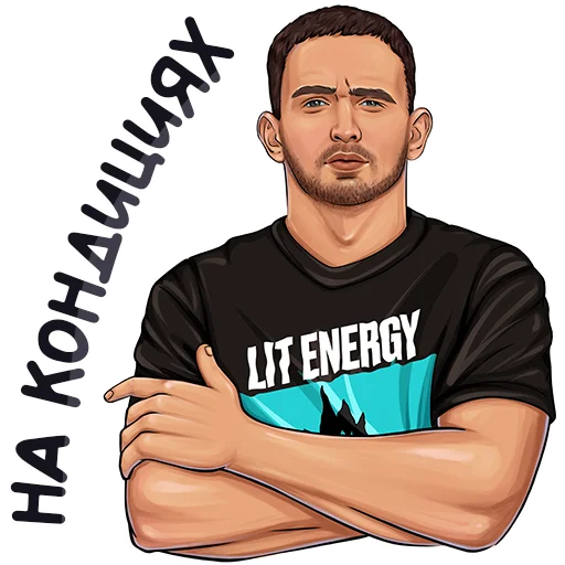 Стикерпак ЛИТВИН от @hypestickbot для Телеграм: Видео, Статические