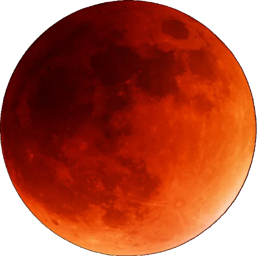 Стикер из набора - Super Full Blood Moon Haze - для Телеграм: Статические 🌑