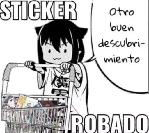 Стикер из набора Taberna de Waifu'S~  ★Gotsuki~ ★ для Телеграм: Статические 🤑