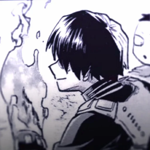 Стикер из набора // Todoroki Shoto // @sshasstiks // Шото Тодороки для Телеграм: Статические 🧊