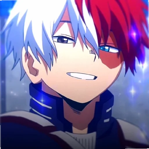 Стикер из набора // Todoroki Shoto // @sshasstiks // Шото Тодороки для Телеграм: Статические 💥