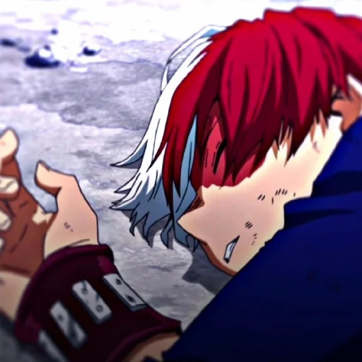Стикер из набора // Todoroki Shoto // @sshasstiks // Шото Тодороки для Телеграм: Статические 💥