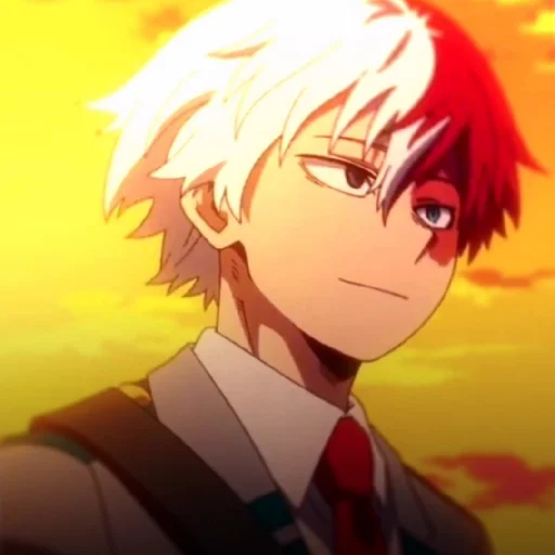 Стикер из набора // Todoroki Shoto // @sshasstiks // Шото Тодороки для Телеграм: Статические 💥
