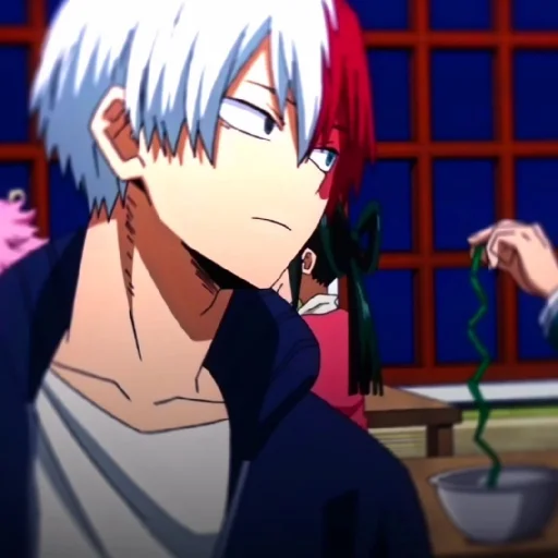 Стикер из набора // Todoroki Shoto // @sshasstiks // Шото Тодороки для Телеграм: Статические 💥